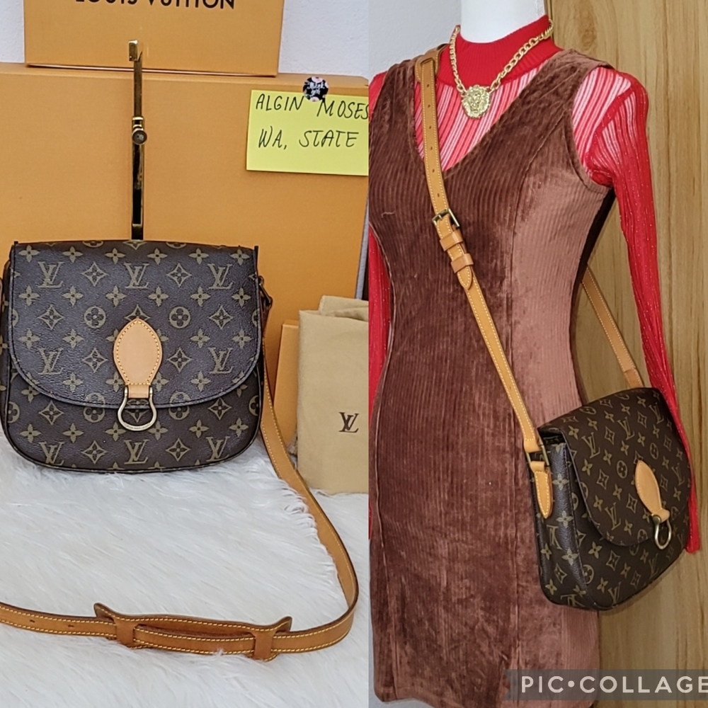 💯% Saint Cloud GM Louis Vuitton Crossbody Bag